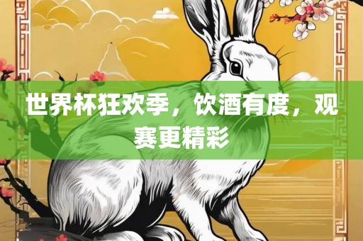 世界杯狂欢季，饮酒有度，观赛更精彩