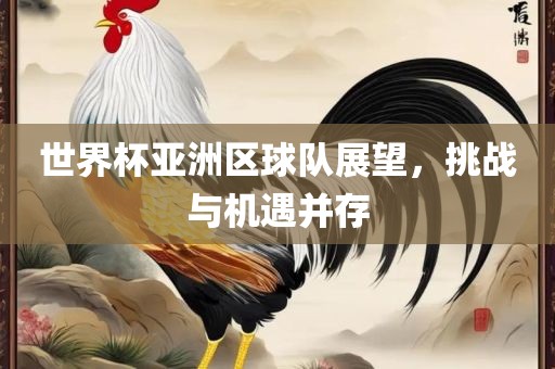 世界杯亚洲区球队展望，挑战与机遇并存
