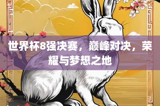 世界杯8强决赛，巅峰对决，荣耀与梦想之地