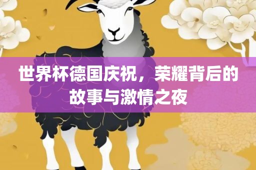世界杯德国庆祝，荣耀背后的故事与激情之夜