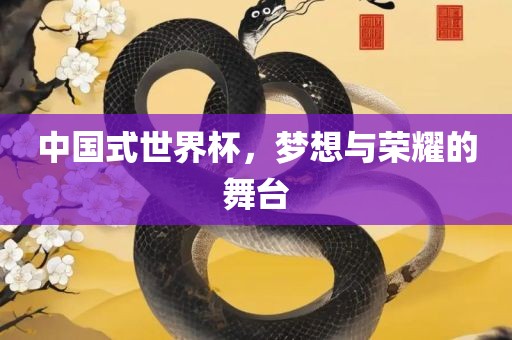 中国式世界杯，梦想与荣耀的舞台