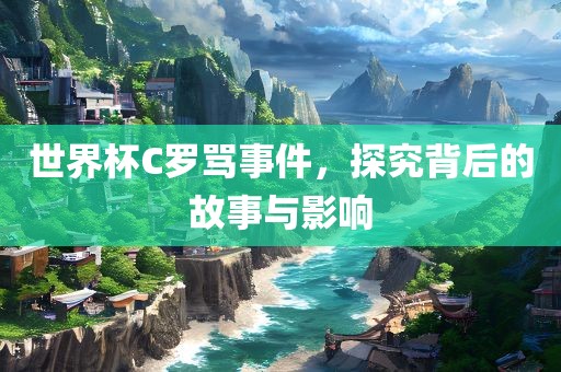 世界杯C罗骂事件，探究背后的故事与影响