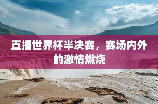 直播世界杯半决赛，赛场内外的激情燃烧