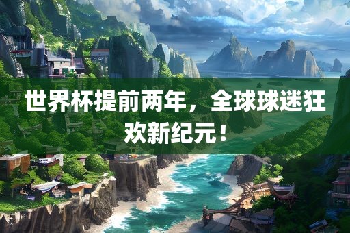 世界杯提前两年，全球球迷狂欢新纪元！