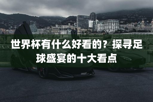 世界杯有什么好看的？探寻足球盛宴的十大看点洛阳市法福文化传播有限公司