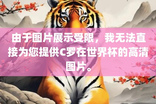 由于图片展示受限，我无法直接为您提供C罗在世界杯的高清图片。