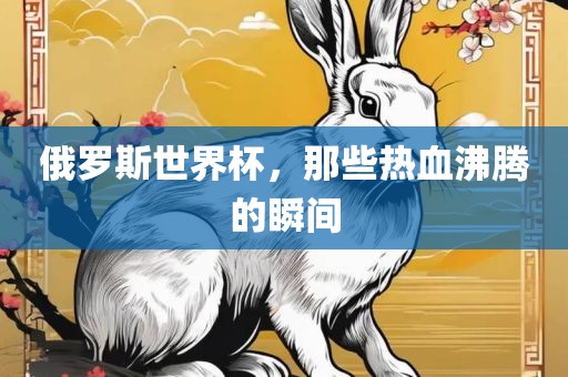 俄罗斯世界杯，那些热血沸腾的瞬间