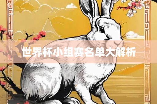 世界杯小组赛名单大解析