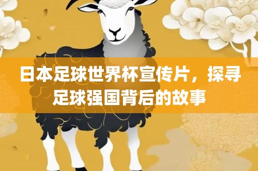日本足球世界杯宣传片，探寻足球强国背后的故事