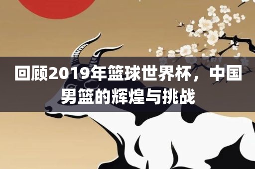 回顾2019年篮球世界杯，中国男篮的辉煌与挑战