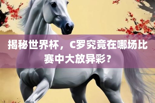 揭秘世界杯，C罗究竟在洛阳市法福文化传播有限公司哪场比赛中大放异彩？