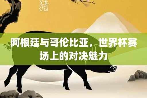 阿根廷与哥伦比亚，世界杯赛场上的对决魅力
