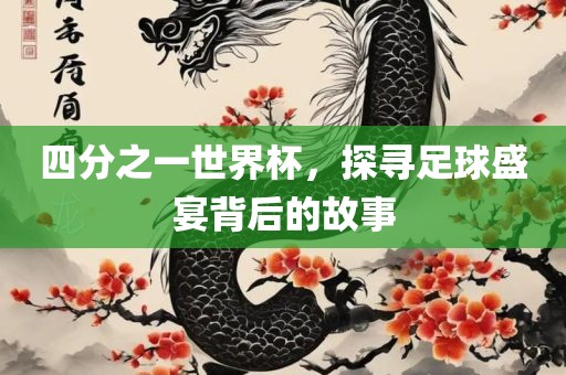 四分之一世界杯，探寻足球盛宴背后的故事