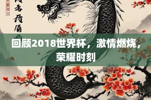 回顾2018世界杯，激情燃烧，荣耀时刻
