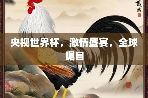 央视世界杯，激情盛宴，全球瞩目