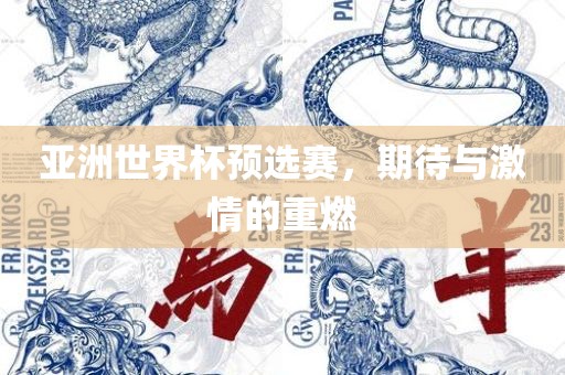 亚洲世界杯预选赛，期待与激情的重燃