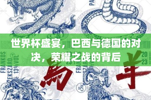 世界杯盛宴，巴西与德国的对决，荣耀之战的背后