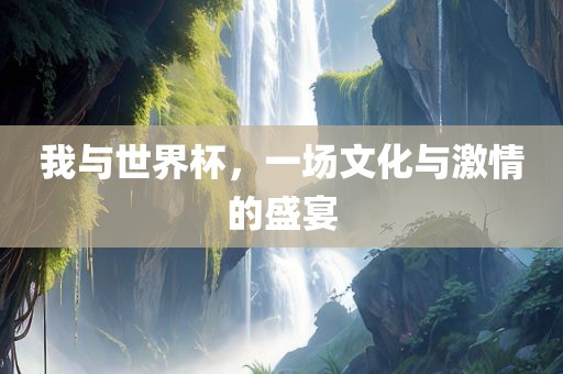 我与世界杯，一场文化与激情的盛宴