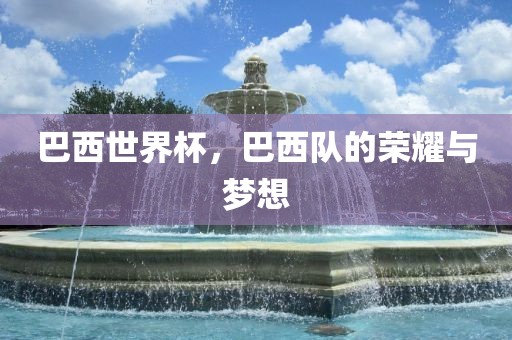 巴西世界杯，巴西队的荣耀与梦想