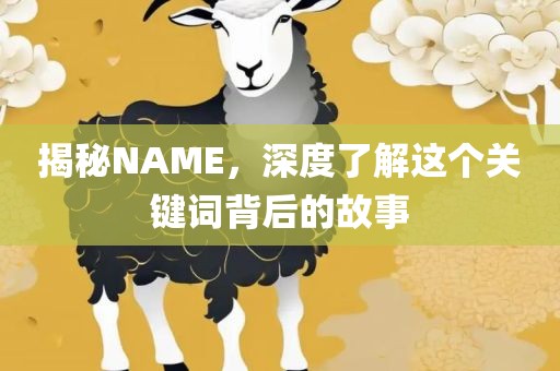 揭秘NAME，深度了解这个关键词背后的故事