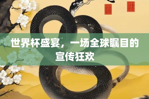 世界杯盛宴，一场全球瞩目的宣传狂欢