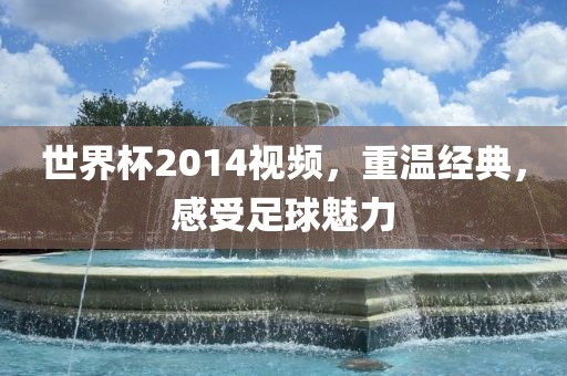 世界杯2014视频，重温经典，感受足球魅力