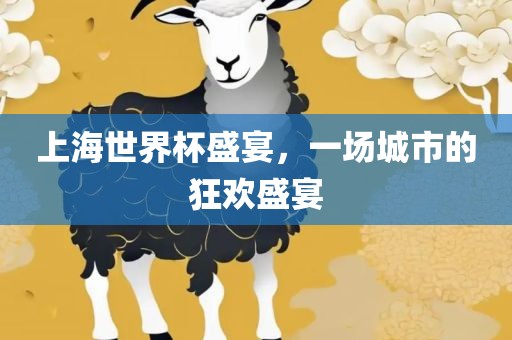 上海世界杯盛宴，一场城市的狂欢盛宴