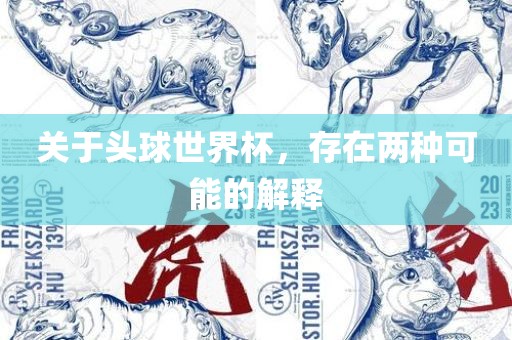 关于头球世界杯，存在两种可能的解释