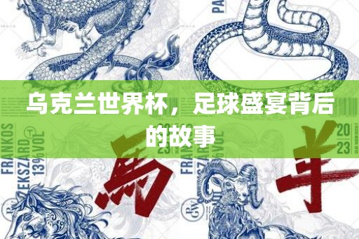 乌克兰世界杯，足球盛宴背后的故事