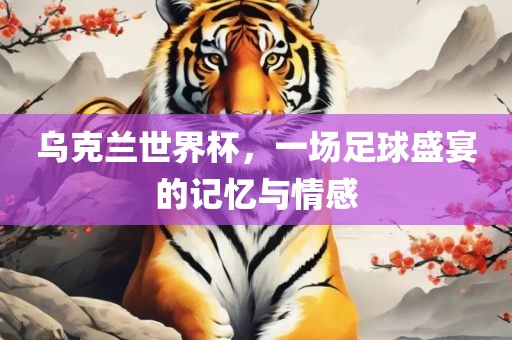乌克兰世界杯，一场足球盛宴的记忆与情感