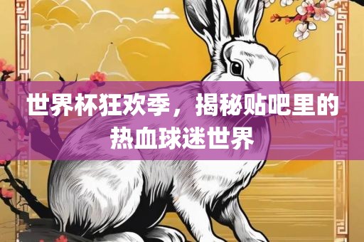 世界杯狂欢季，揭秘贴吧里的热血球迷世界