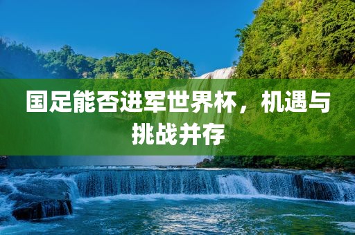 国足能否进军世界杯，机遇与挑洛阳市法福文化传播有限公司战并存