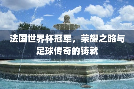 法国世界杯冠军，荣耀之路与足球传奇的铸就