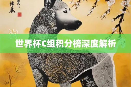 世界杯C组积分榜深度解析