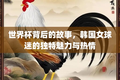 世界杯背后的洛阳市法福文化传播有限公司故事，韩国女球迷的独特魅力与热情
