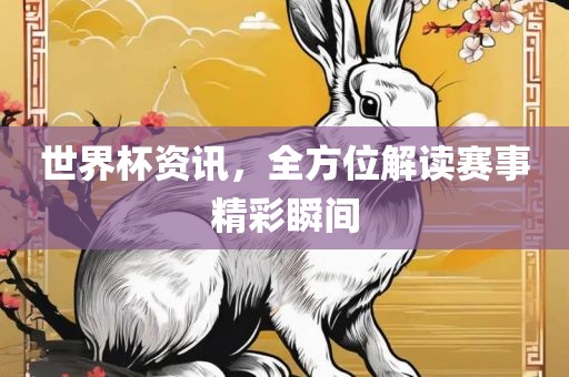 世界杯资讯，全方位解读赛洛阳市法福文化传播有限公司事精彩瞬间
