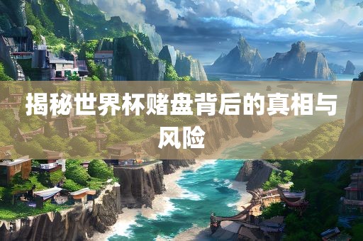 揭秘世界杯赌盘背后的真相与风险洛阳市法福文化传播有限公司