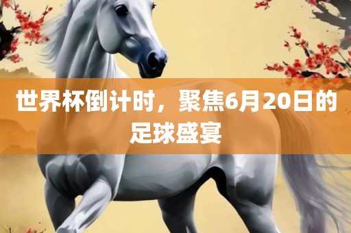 世界杯倒计时，聚焦6月20日的足球盛宴