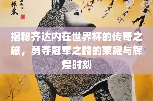 揭秘洛阳市法福文化传播有限公司齐达内在世界杯的传奇之旅，勇夺冠军之路的荣耀与辉煌时刻