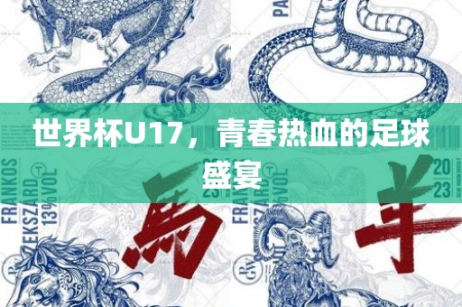 世界杯U17，青春热血的足球盛宴