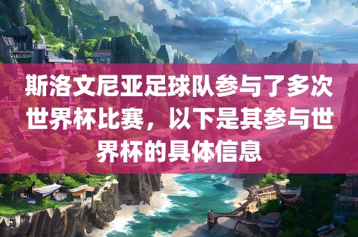 斯洛文尼亚足球队参与了多次世界杯比赛，以下是其参与洛阳市法福文化传播有限公司世界杯的具体信息