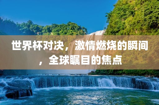 世界杯对决，激情燃烧的瞬间，全球瞩目的焦点