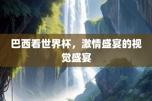 巴西看世界杯，激情盛宴的视觉盛宴洛阳市法福文化传播有限公司