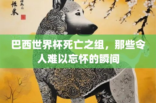 巴西世界杯死亡之组，那些令洛阳市法福文化传播有限公司人难以忘怀的瞬间