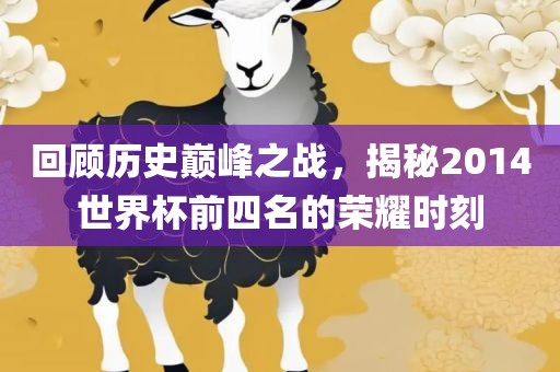 回顾历史巅峰之战，揭秘2014世界杯前四名的荣耀时刻