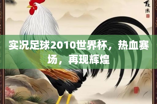 实况足球2010世界杯，热血赛场，再现辉煌