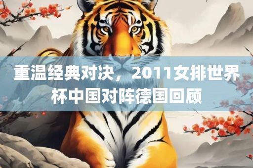 重温经典对决，2011女排世界杯中国对阵德国回顾