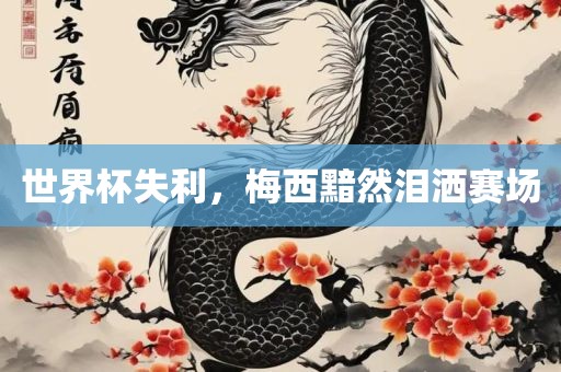 世界杯失利，梅西黯然泪洒赛场