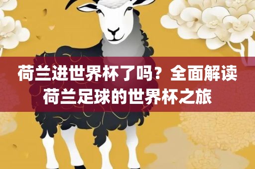 荷兰进世界杯了吗？全面解读荷兰足球的世界杯之旅