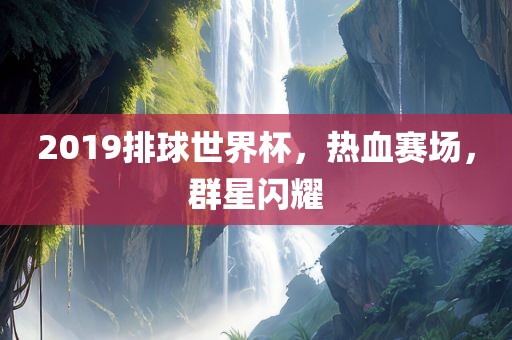 2019排球世界杯，热血赛场，群星闪耀